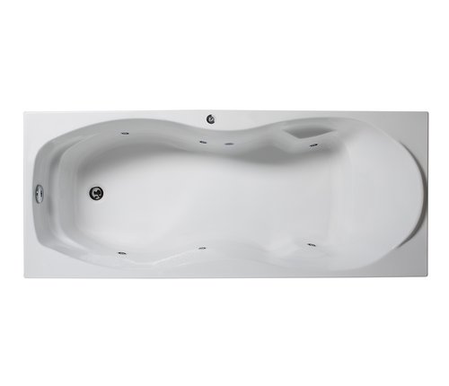 Акриловая ванна Tessa NEW 170x70 с гидромассажем